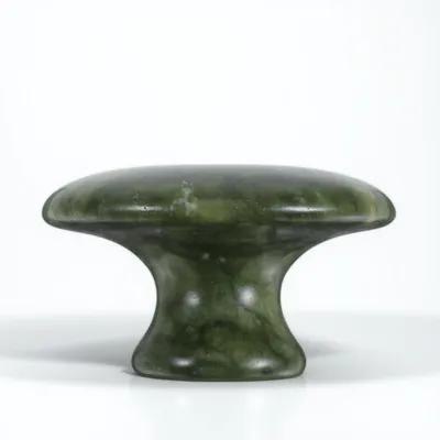 Electro Gadgets - Mushroom Shaped Jade Massage Stone Smooth