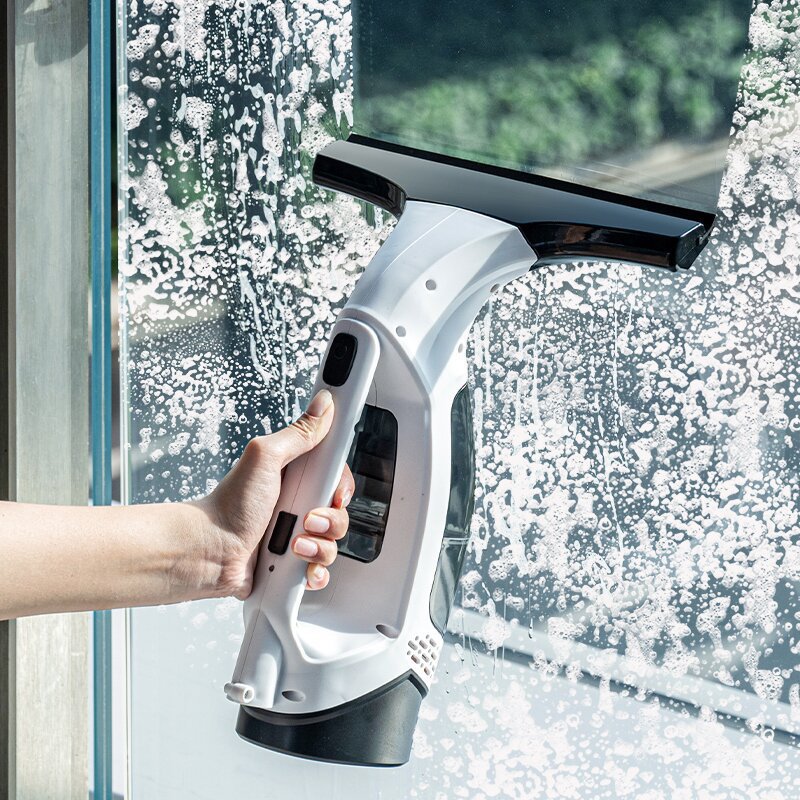Electro Gadgets - 2000Pa Handheld Window Vacuum Squeegee Cordless