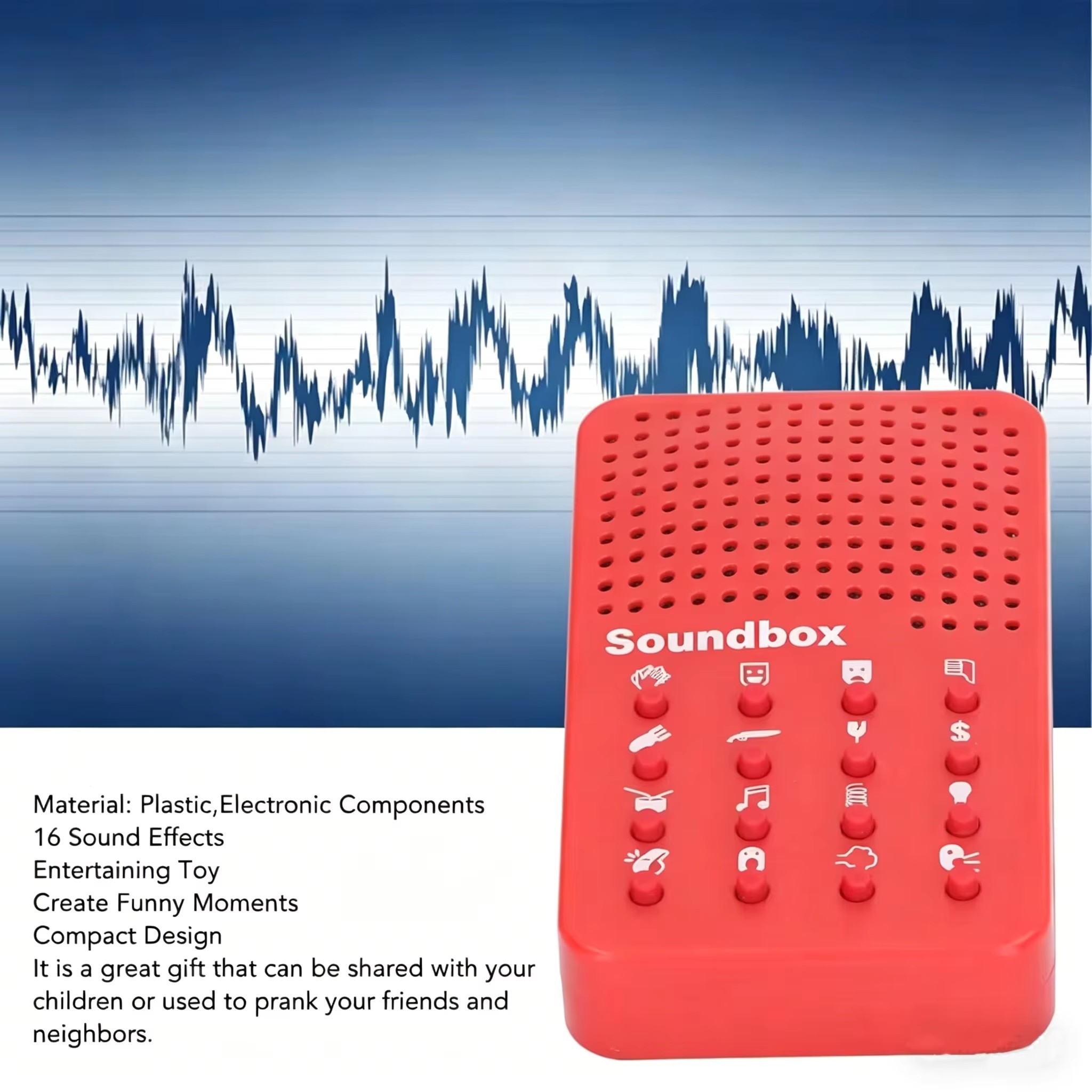 Electronics And Gadgets With Y - Compact Funny Sound Machine 16 Sound
