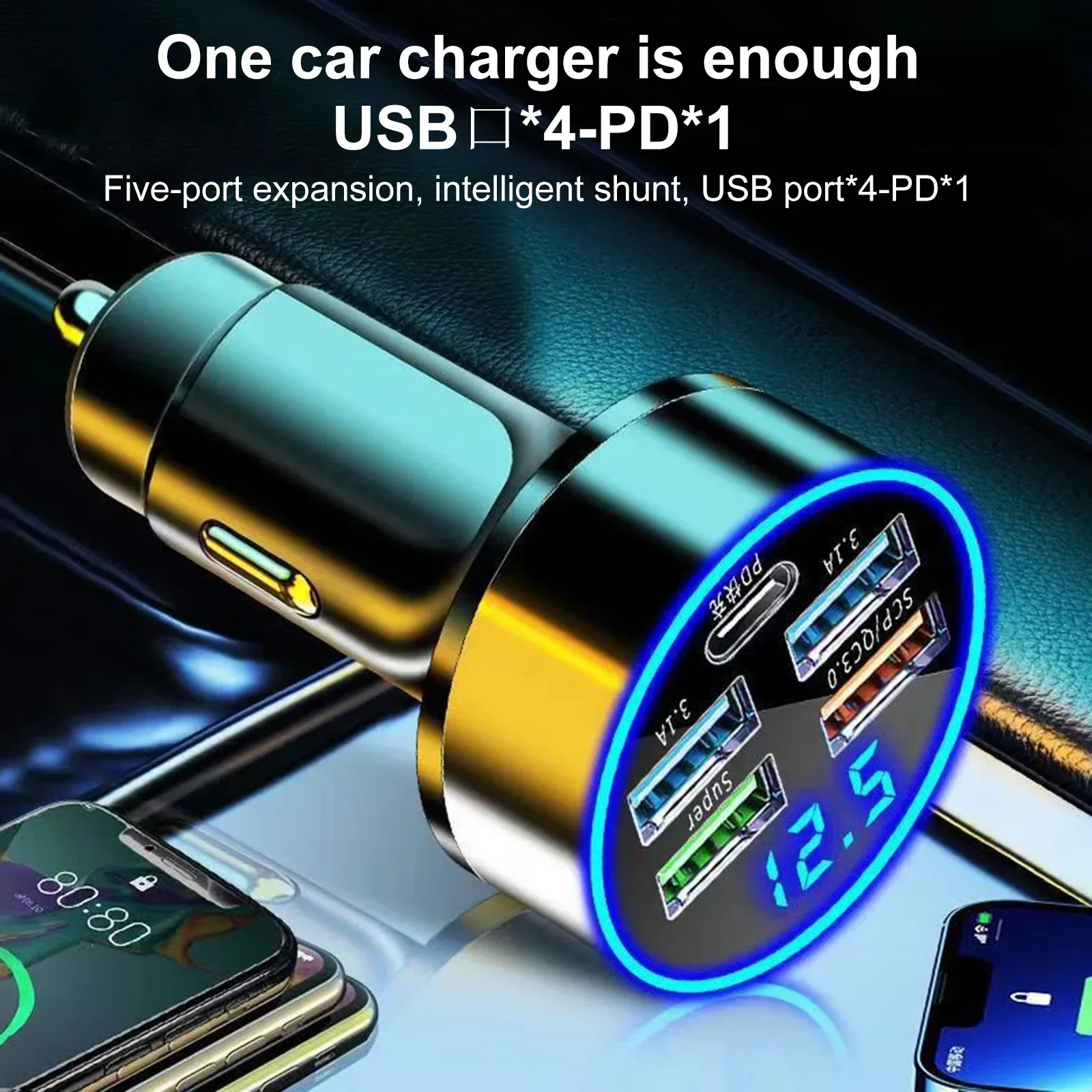 Election Electronics & Gadgets Store Woocommerce Theme - 250W Super Fast Charging Car Charger