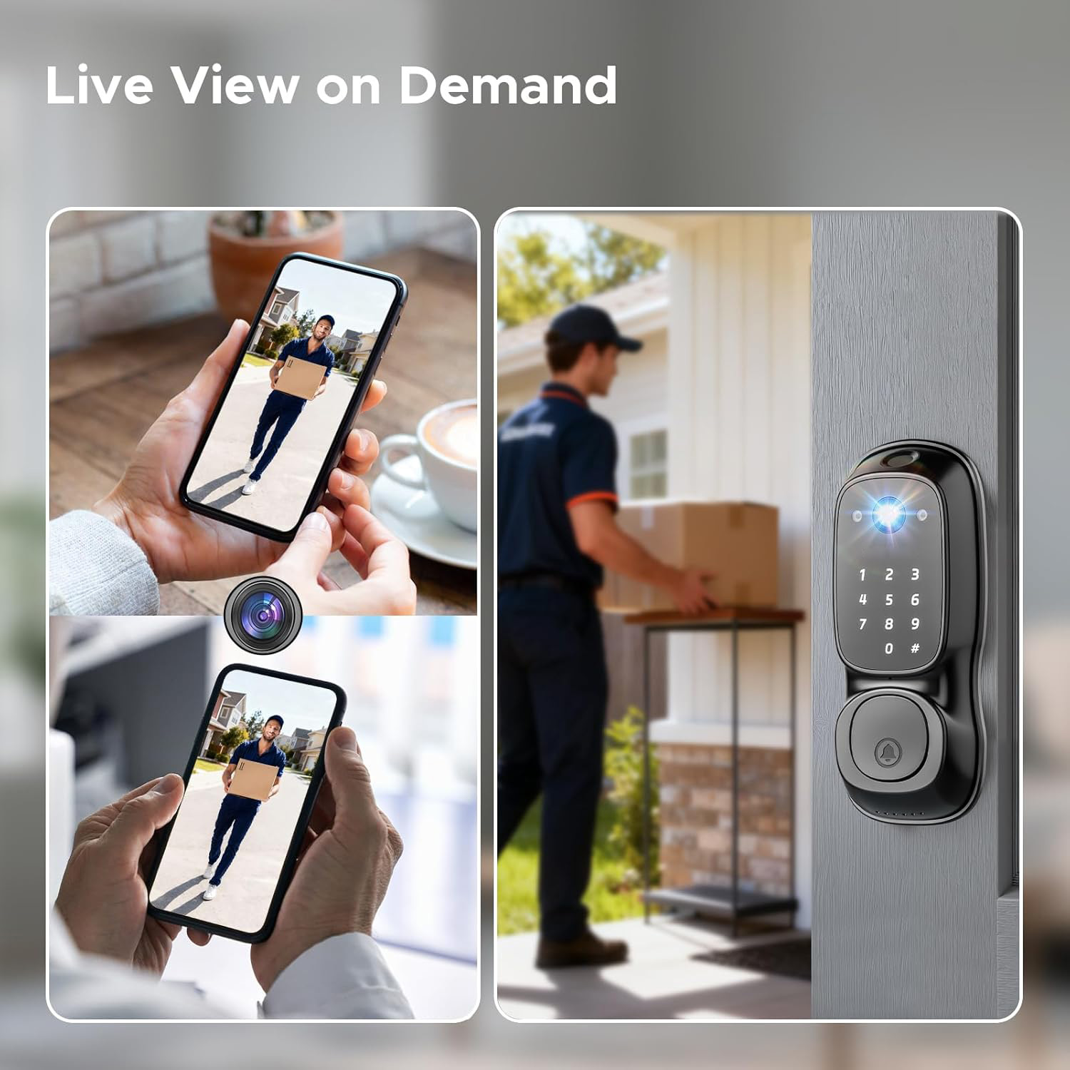 Tuya Wifi Smart Door Lock ‎Cam - Electronics & Gadgets Beginning With D 评论和价格