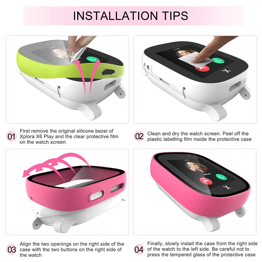 Case for Xploar X6 Play Kids S - Smart Watch Kids 评论和价格