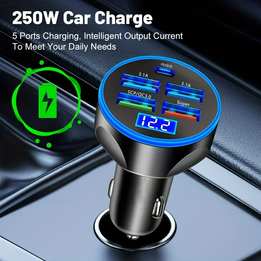 Car 250W Super Fast Charging C - Election Electronics & Gadgets Store Woocommerce Theme 评论和价格