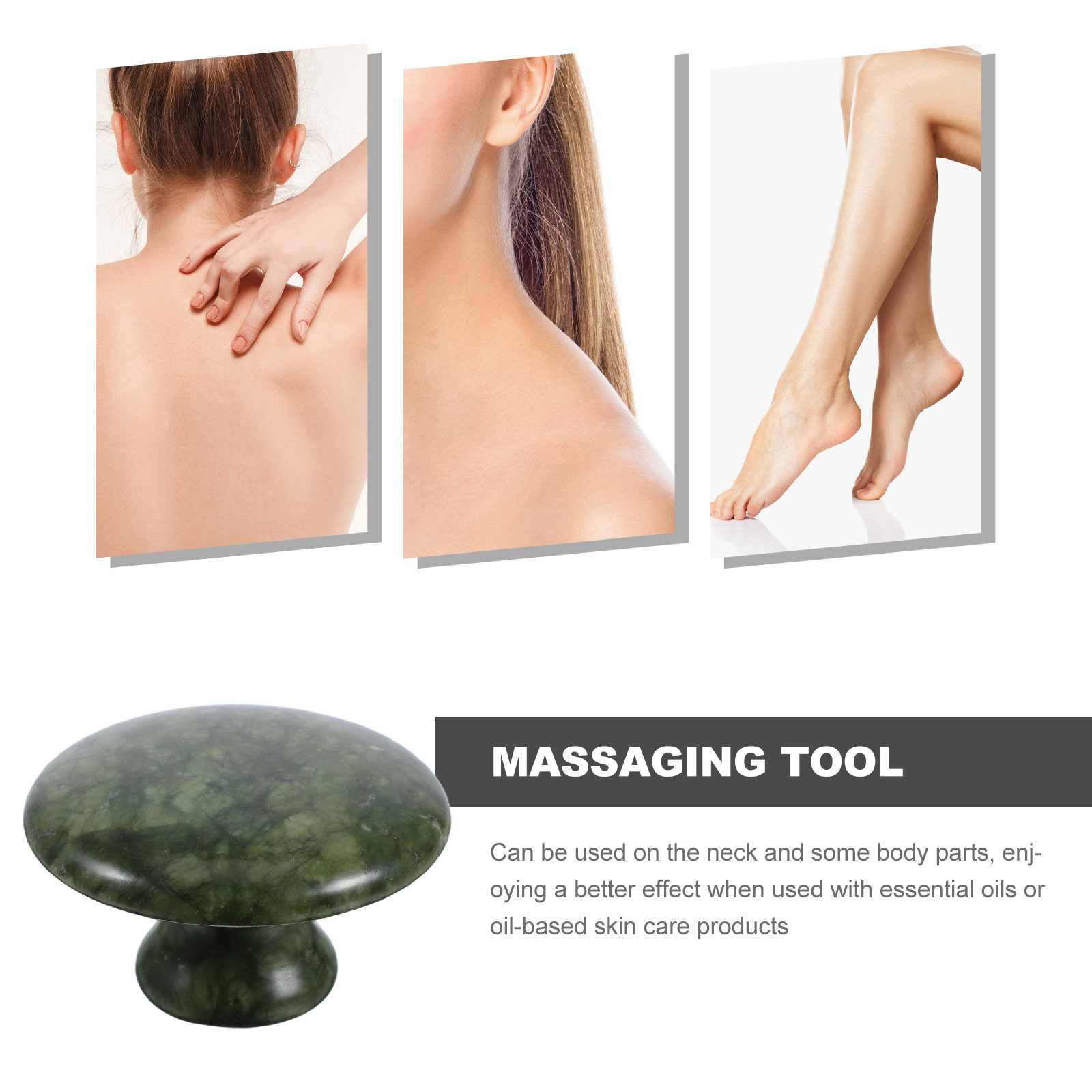 Mushroom Shaped Jade Massage S - Electro Gadgets 评论和价格