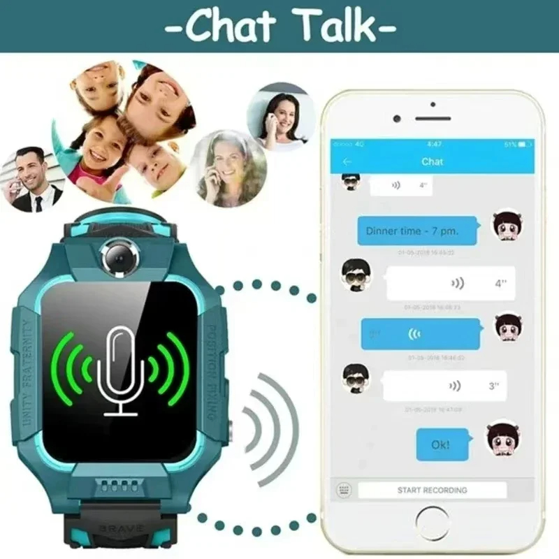 Lenovo 5G Kids Smart Watch Gif - Smart Watch Kids 评论和价格