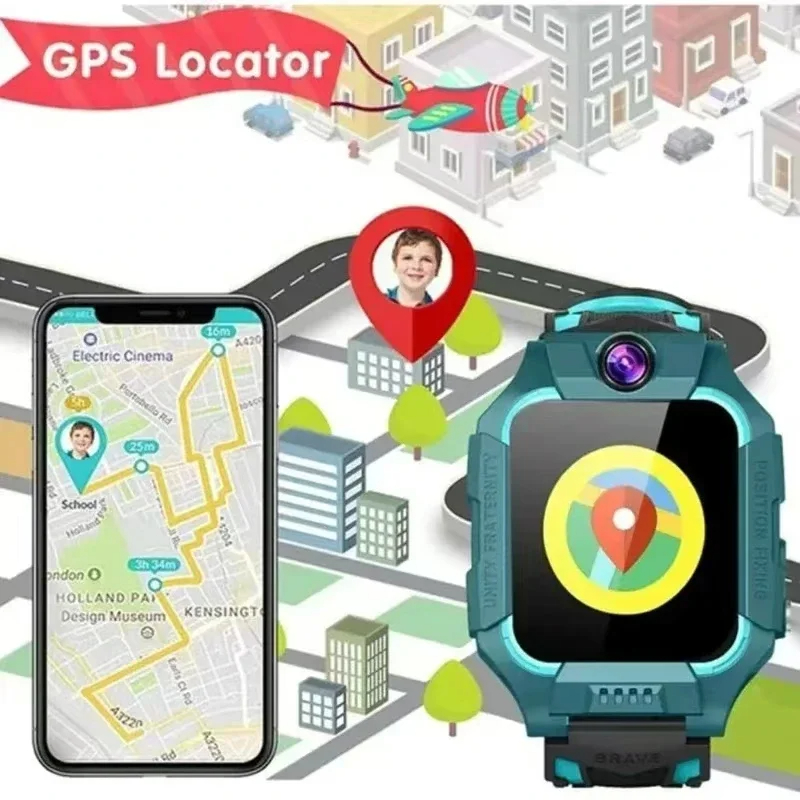 Lenovo 5G Kids Smart Watch Gif - Smart Watch Kids 评论和价格