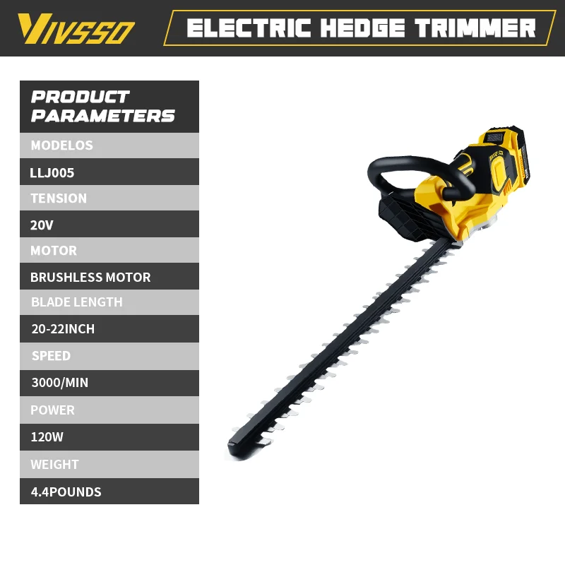 VIVSSO Cordless Electric Hedge - Electro Gadgets 评论和价格