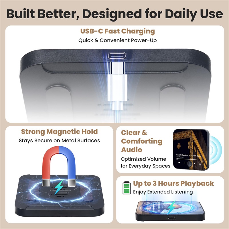 Quran Magnet Speaker for Fridg - Gadget Q 评论和价格