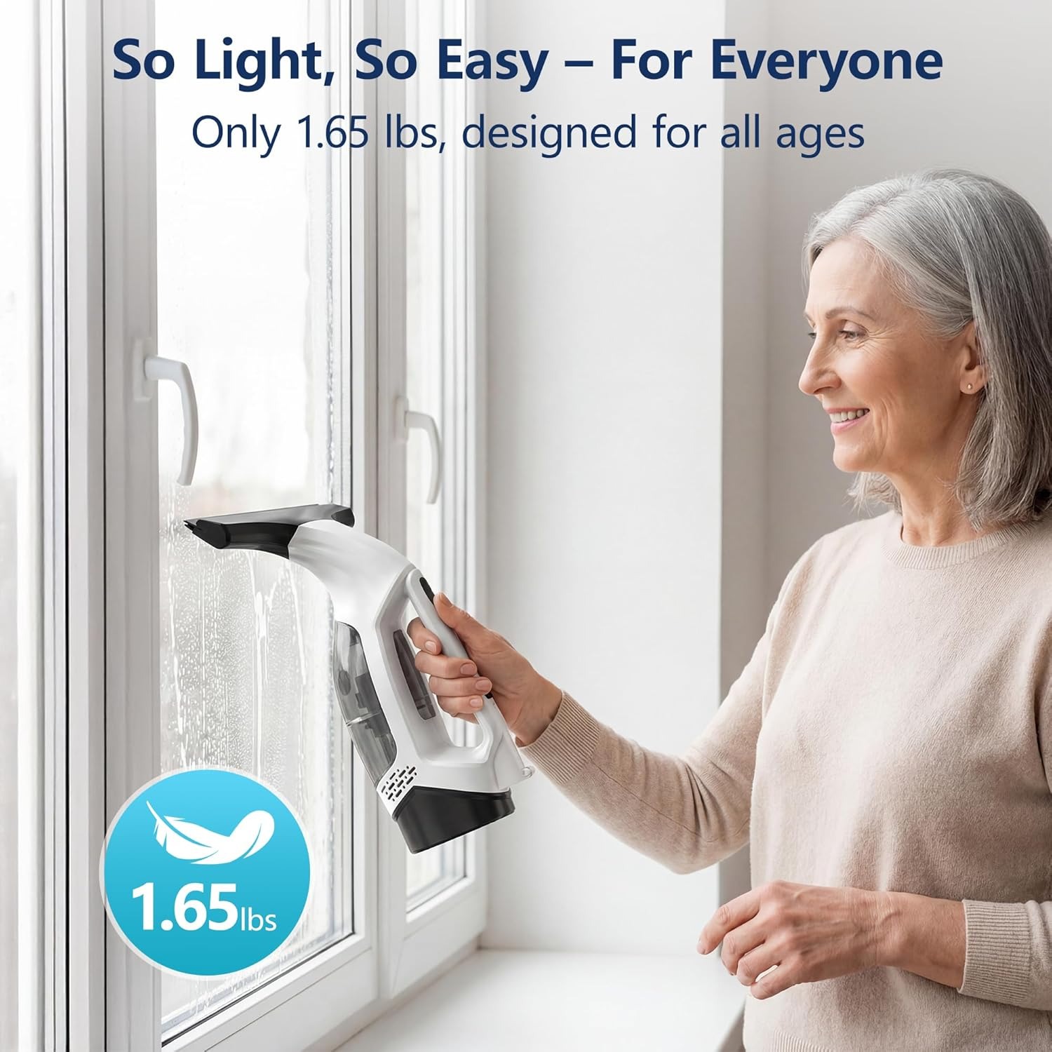 2000Pa Handheld Window Vacuum  - Electro Gadgets 评论和价格