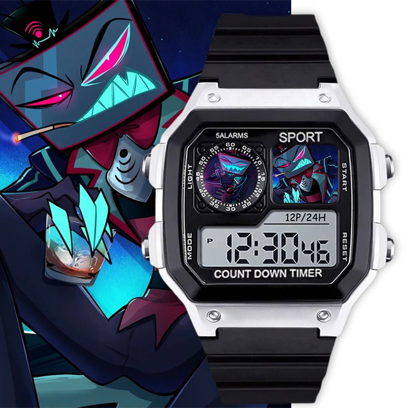Hazbin Hotel Charlie Alastor L - Digital Alarm Clock 评论和价格