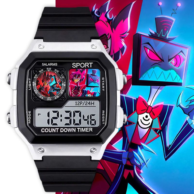 Hazbin Hotel Charlie Alastor L - Digital Alarm Clock 评论和价格