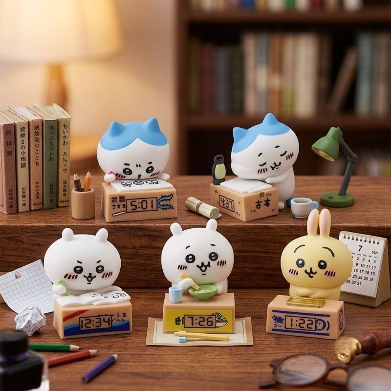Hachiware Usagi Cartoon Alarm  - Digital Alarm Clock 评论和价格