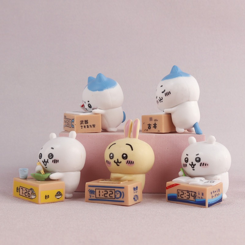 Hachiware Usagi Cartoon Alarm  - Digital Alarm Clock 评论和价格