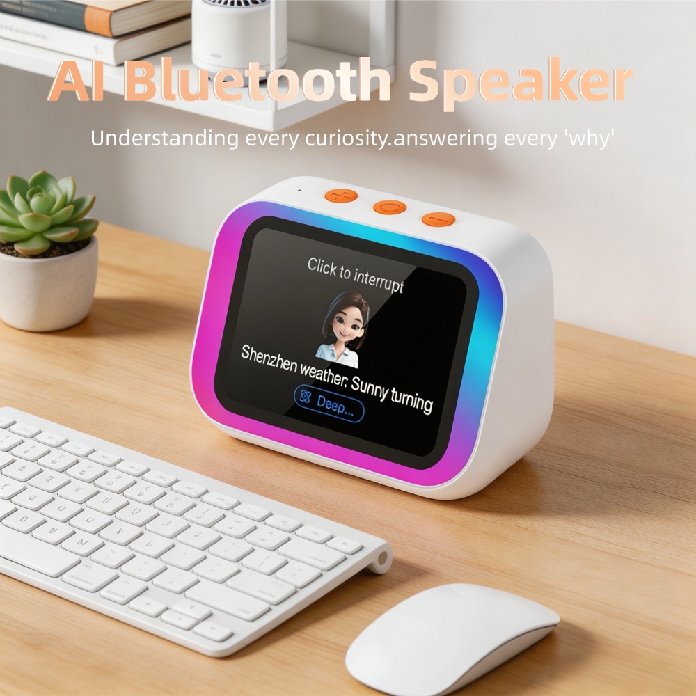 AI Bluetooth Speaker 5.4 AI vo - Digital Alarm Clock 评论和价格