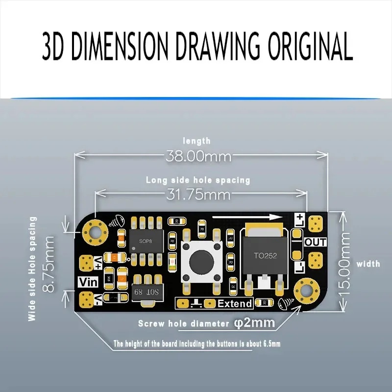 Micro Button Dimming Board Key - Electronics & Gadgets Beginning With D 评论和价格
